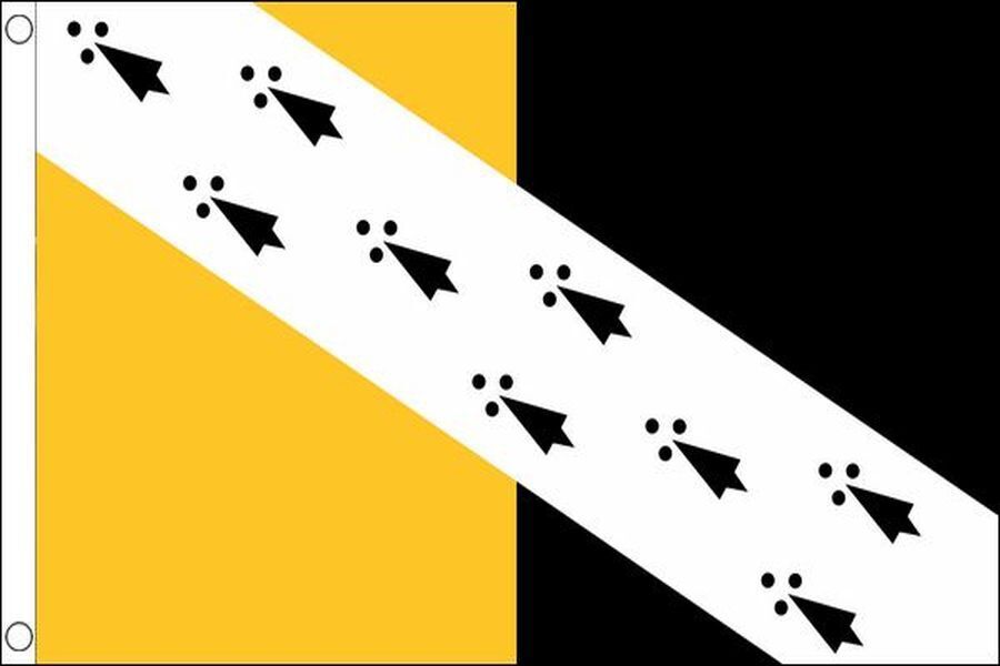BANDIERA CONTEA DI NORFOLK NUOVO 150x90cm - BANDIERA COUNTY OF NORFOLK - INGHILT