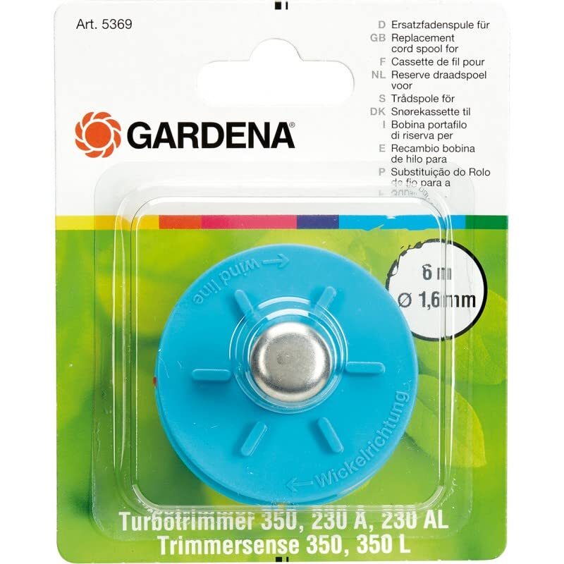Gardena Bobina di ricambio: Portafilo intercambiabile per turbotrimmer, (T9M)