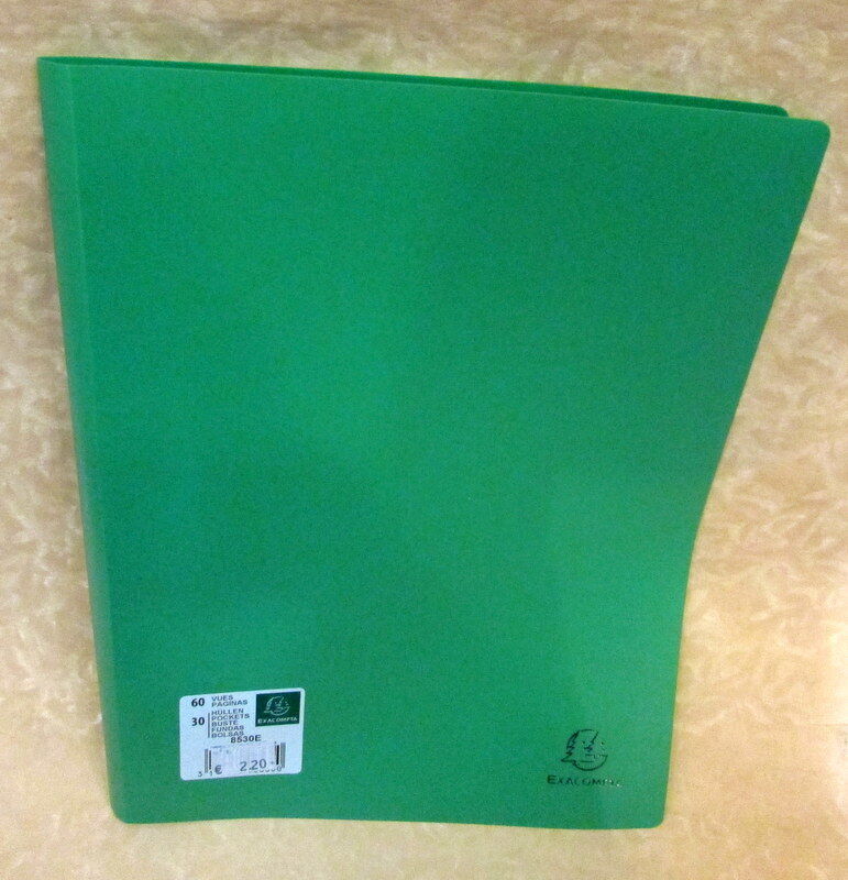 PORTALISTINI  FORMATO A4 30 PAGINE INTERNE - verde bandiera     cod.12641
