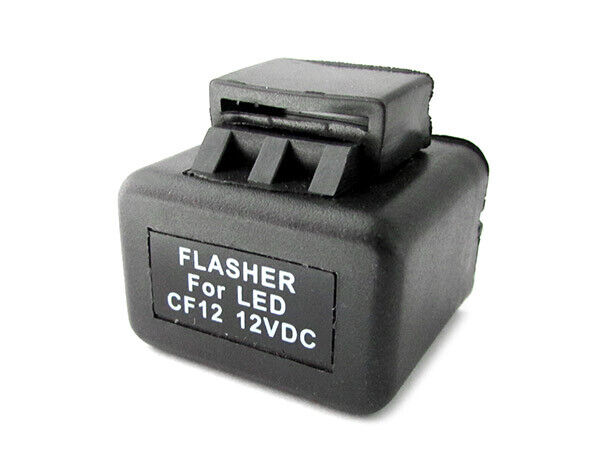 Flasher Led Lampeggiatore Rele Relay Per Frecce Moto e Auto Americane 12V 2