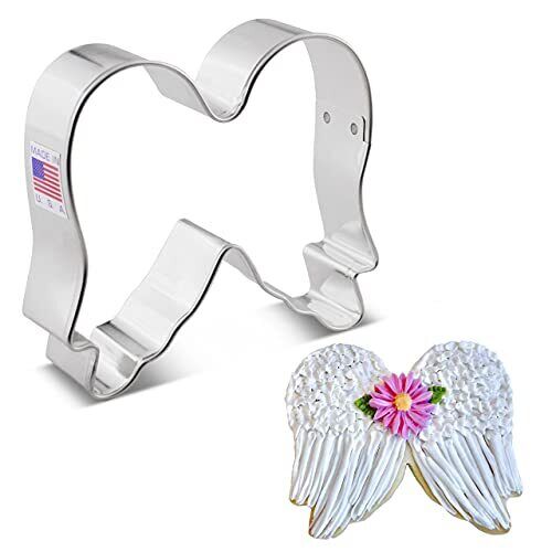 Ann Clark Cookie Cutters Angel Wings - Formina per biscotti, 8,9 cm (Y3I)