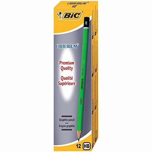 BIC Bleistift Criterium 550, Härtegrad: HB, sechseckig (o0h)