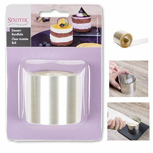 Städter Dessert di bordo pellicola circa 5,5 cm X 20 m, Plastica, (M8H)