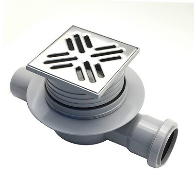 SIFOIDE PAVIMENTO IN ABS 2 ENTRATE 105 X D 40 Sifoni Pilette Tea
