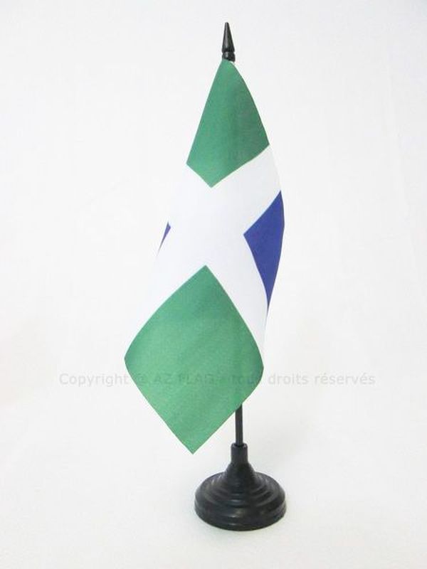 BANDIERA DA TAVOLO FANTERIA IMPERIO FRANCESE AUSTRASIE 1776-1796 15x15cm - PICCO