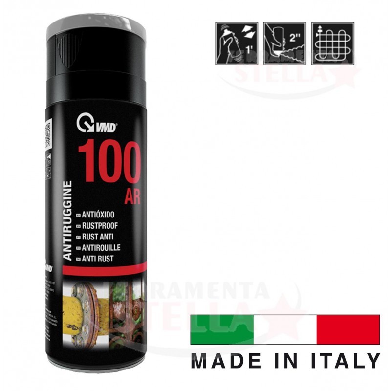 ANTIRUGGINE GRIGIA SPRAY 400ML  OTTIMA ADERENZA FONDO SMALTO VERNICE RUGGINE