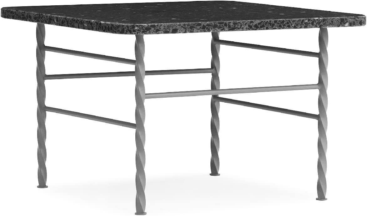 NORMANN COPENHAGEN TERRA TAVOLINO ACCIAIO LEGATO e MARMO GRIGIO 602509 ORIGINALE