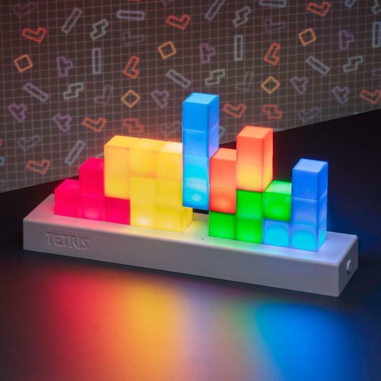 PALADONE LAMPADA TETRIS ICONS MULTICOLORE 3D GAMING MODERNO LED RGB LIGHT EFFECT