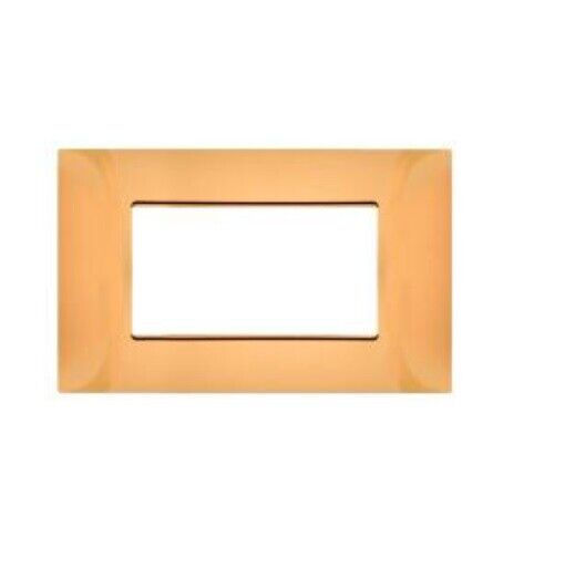gem PLACCA 7P ORO PVC COMPATIBILE VIMAR PLANA