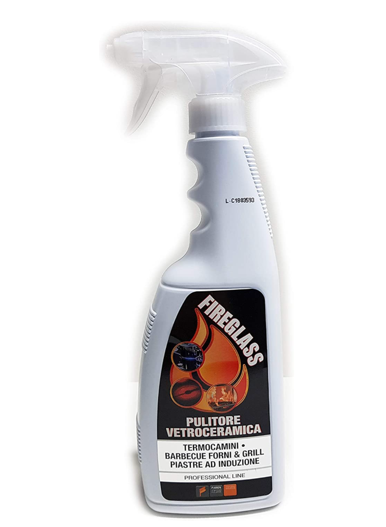 Fireglass detergente pulisci vetro camino e stufa ad alta efficacia per vetro