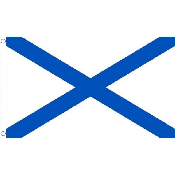 BANDIERA MARINA MILITARE DELLA FEDERAZIONE RUSSA 150x90cm - BANDIERA RUSSA 90 x