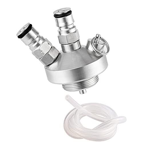 TMCRAFT Mini Keg Dispenser, in acciaio inox, entrambe le sfere Lock Mini (L6l)