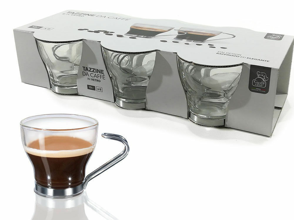 Set 6 Tazze Espressino 10 cl