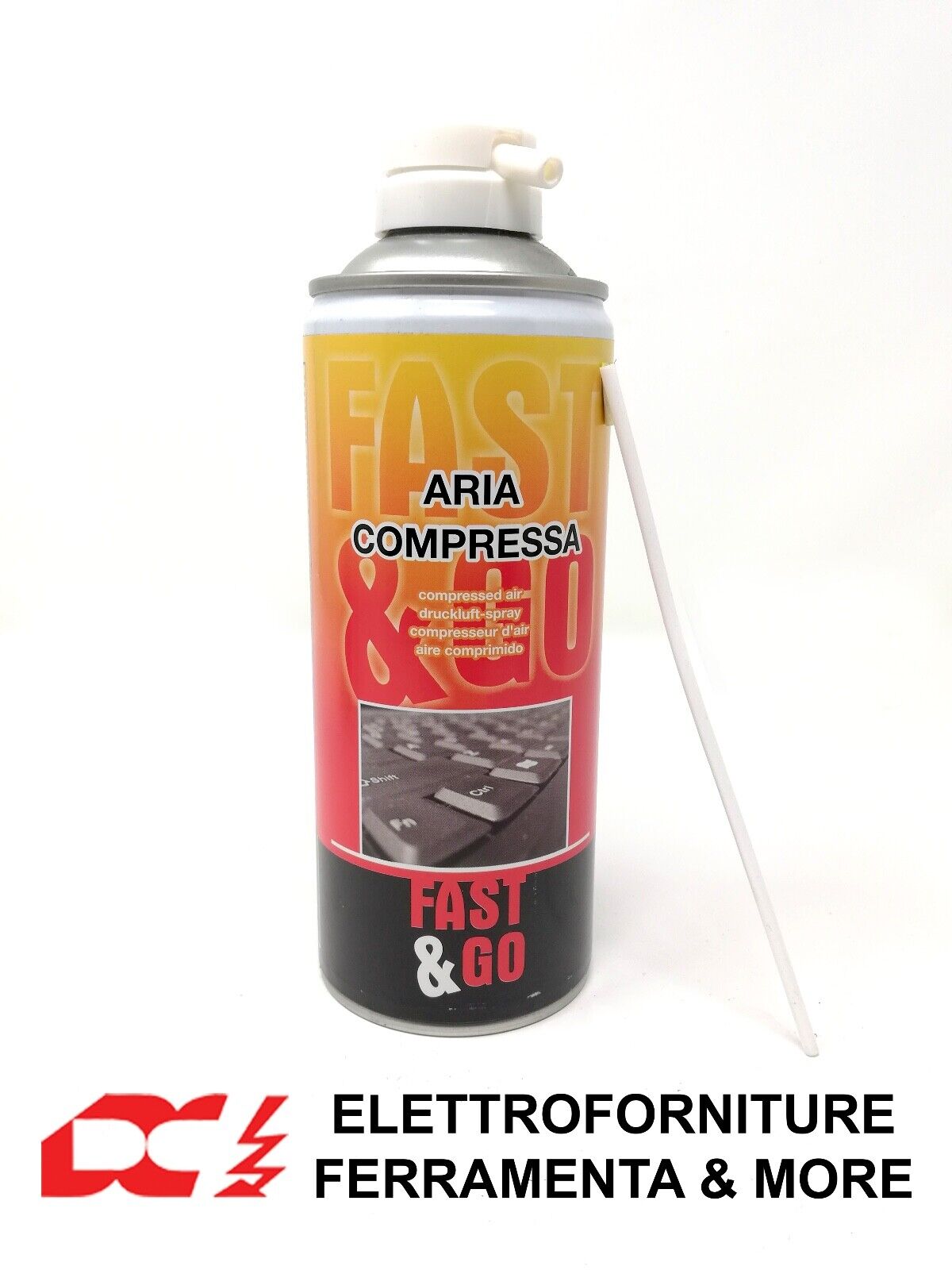 FAST & GO Aria Compressa Spray Computer Casa Ufficio Auto