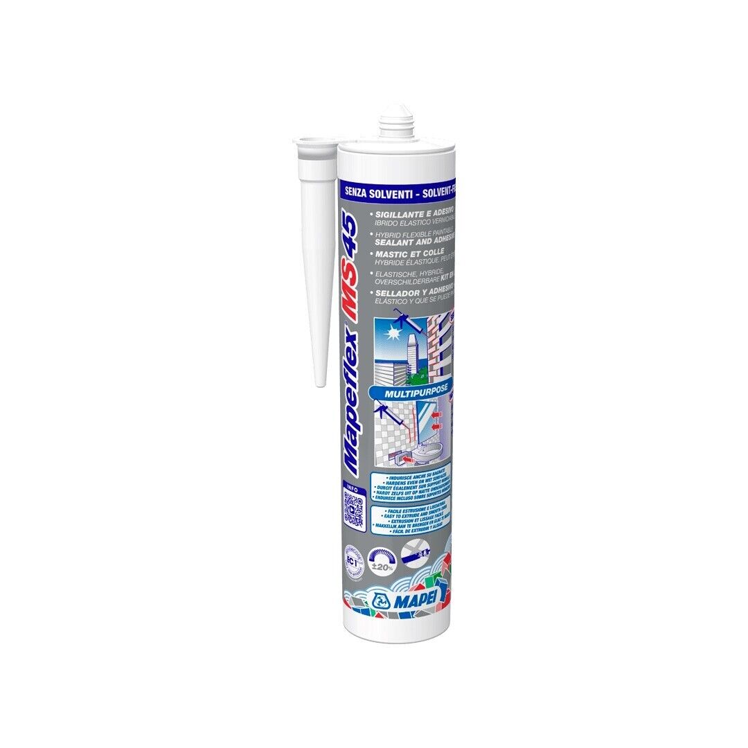 MAPEFLEX MS45 Sigillante tissotropico elastico verniciabile anche su umido MAPEI