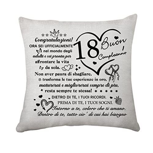 18 Anni Compleanno Ragazza Regalo Regali della Ragazza di 18 Anni Regali (b2E)