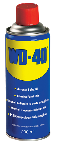 Lubrificante spray WD40 200ml.