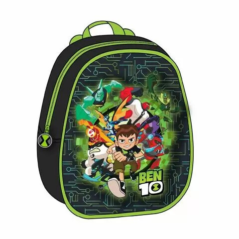 ZAINO Scuola ASILO 28 CM ECO BEN TEN BATTLE READY