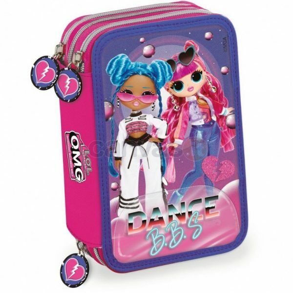 LOL SURPRISE OMG ASTUCCIO 3 ZIP SCUOLA 2021 PANINI