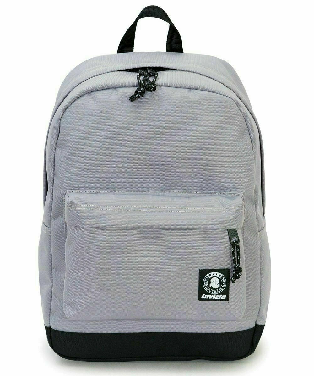 ZAINO CARLSON grigio scuola e tempo libero INVICTA  cartella SEVEN