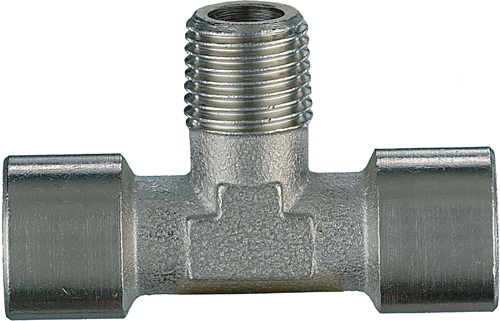 RACCORDO A "T" F-M-F  WALMEC 1/4 - TUBO ARIA COMPRESSA