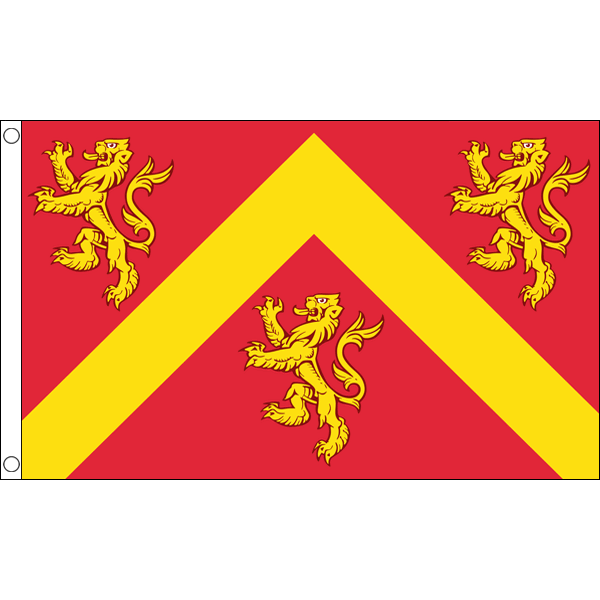 BANDIERA CONTEA DI ANGLESEY 150x90cm - BANDIERA DI ANGLESEY - GALLES 90 x 150 cm