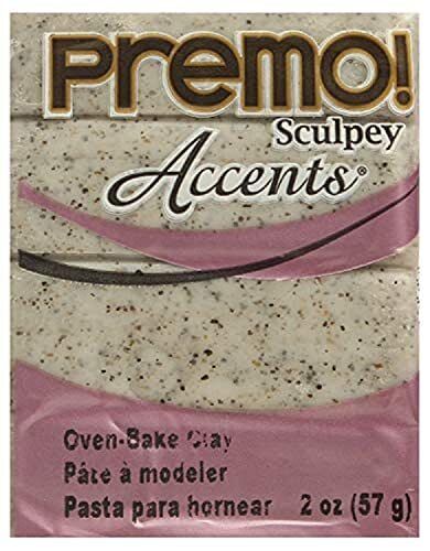 Premo Sculpey fimo 2 Once-Grigio Granito (o8m)