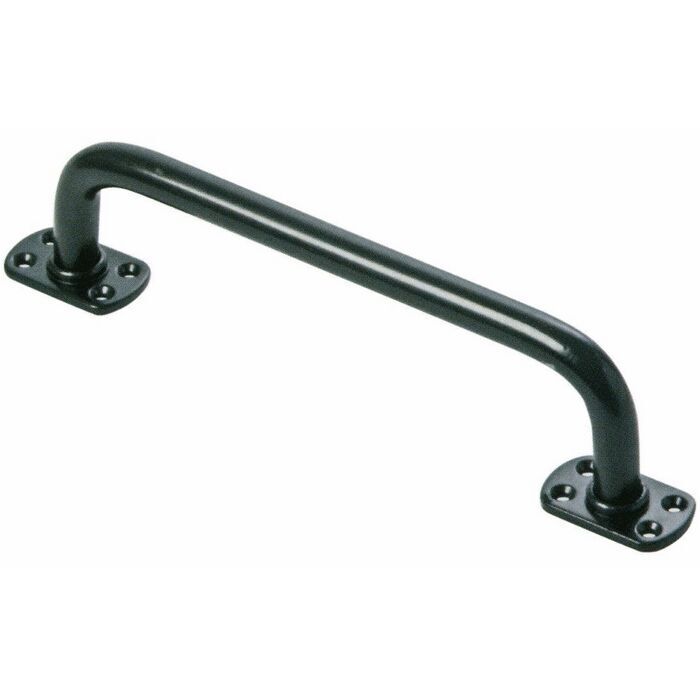 Maniglione verniciato per Portoni misura 20 cm colore Nero Fc 677