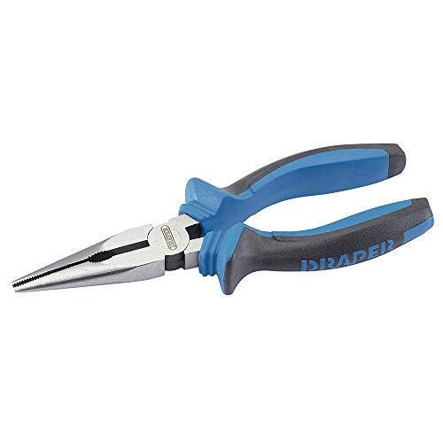 Draper 44141 - Pinze a becco lungo 160 mm, impugnatura morbida
