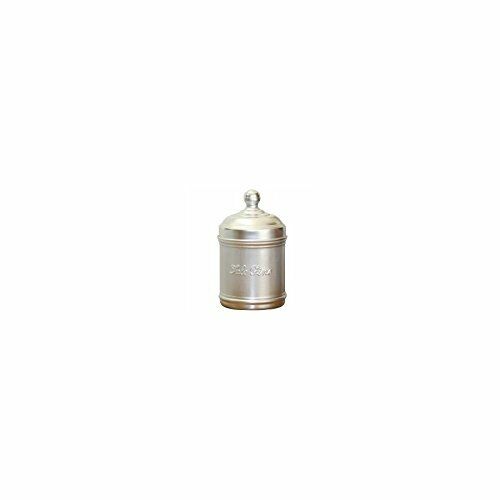 OTTINETTI BARATTOLO ALLUMINIO SALE FINE CM 10 H 12 CON CONTENITORE IN PLASTICA