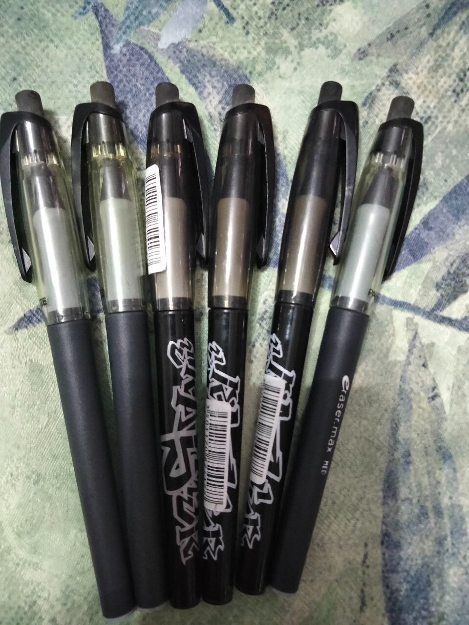 Penne a sfera cancellabili PAPER MATE REPLAY conf. 6 pz NERO