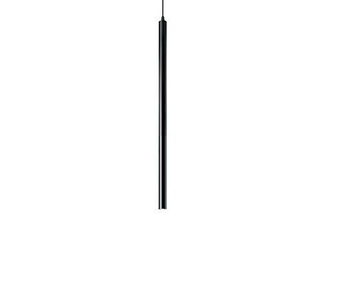 IDEAL LUX ULTRATHIN SP1 SMALL NERO, lampada a sospensione moderna LED in metallo