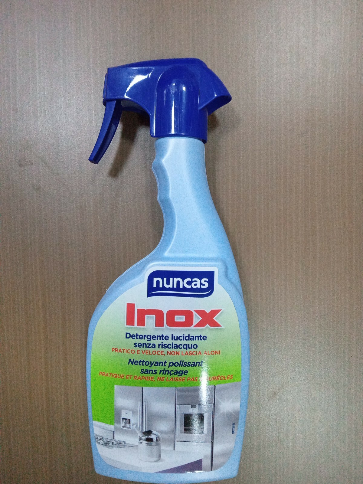 Detergente Lucidante Inox 500 ml Nuncas - Casa E Cucina Prodotti Per La Pulizia