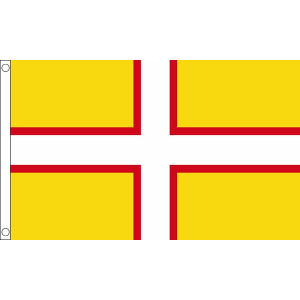 BANDIERA CONTEA DI DORSET 150x90cm - BANDIERA COUNTY OF DORSET - INGHILTERRA 90