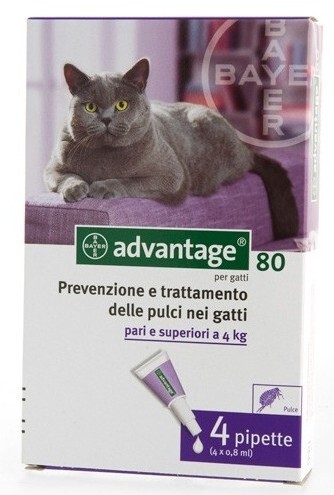 10311 ADVANTAGE PER GATTI 4 PIPPETTE SUPERIORE KG. 4