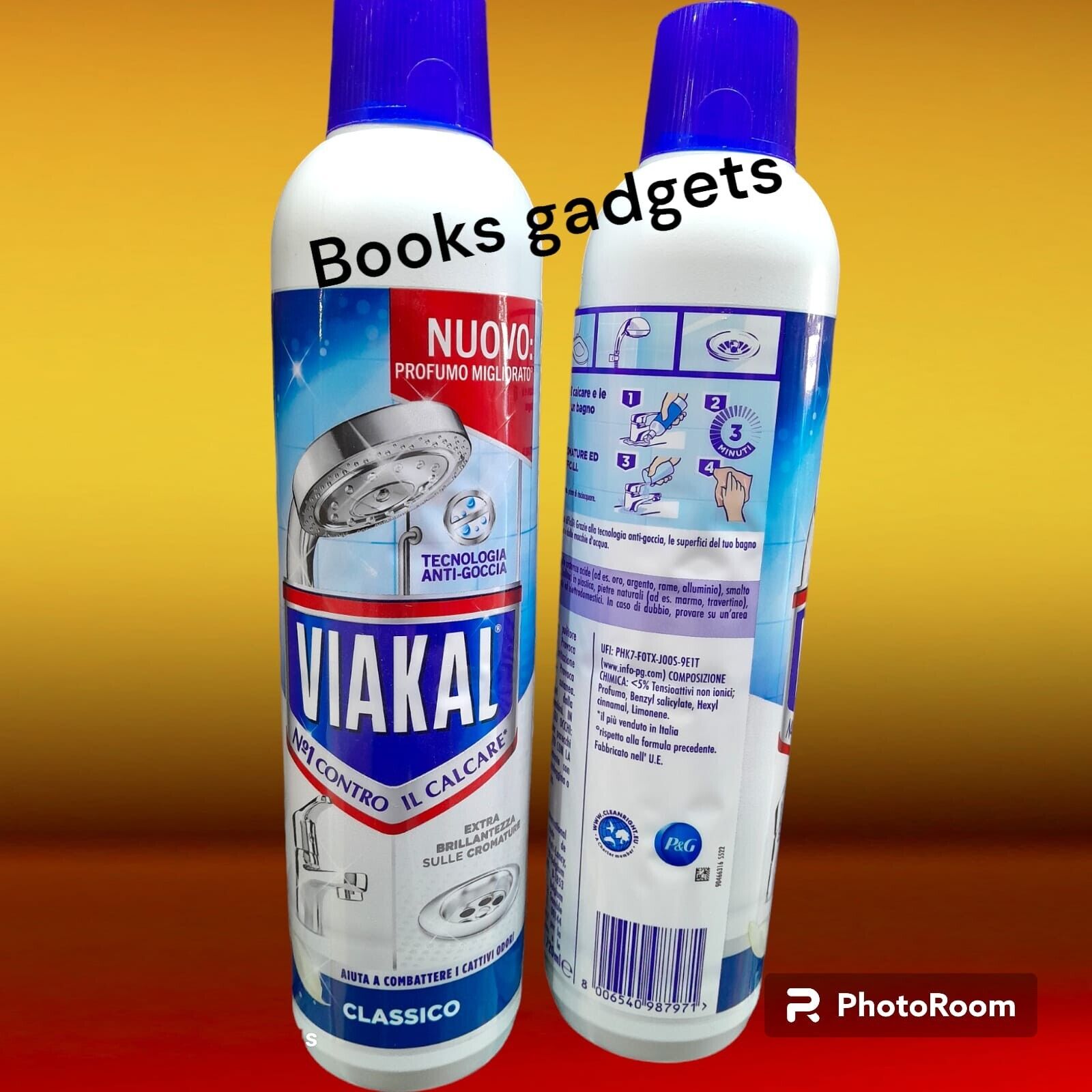 1 Flacone Viakal CLASSICO N°1 contro il Calcare Anticalcare 720ml