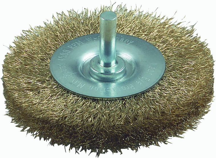 BOSCH - SPAZZOLA A DISCO FILO ONDULATO OTTONE 75MM