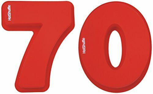 HotShuffle Grande Numero di Silicone 70 Tortiera Stampo settantesimo (O1Q)