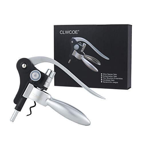 CLWCOE Cavatappi,Manuali Apribottiglie a Leva con Cofanetti Regalo (q6S)