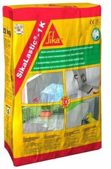 SIKALASTIC 1K SIKA MEMBRANA IMPERMEABILE FIBRATA MONOCOMPONENTE KG20
