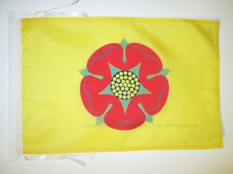 BANDIERA CONTEA DI LANCASHIRE 45x30cm - BANDIERINA COUNTY OF LANCASHIRE - INGHIL