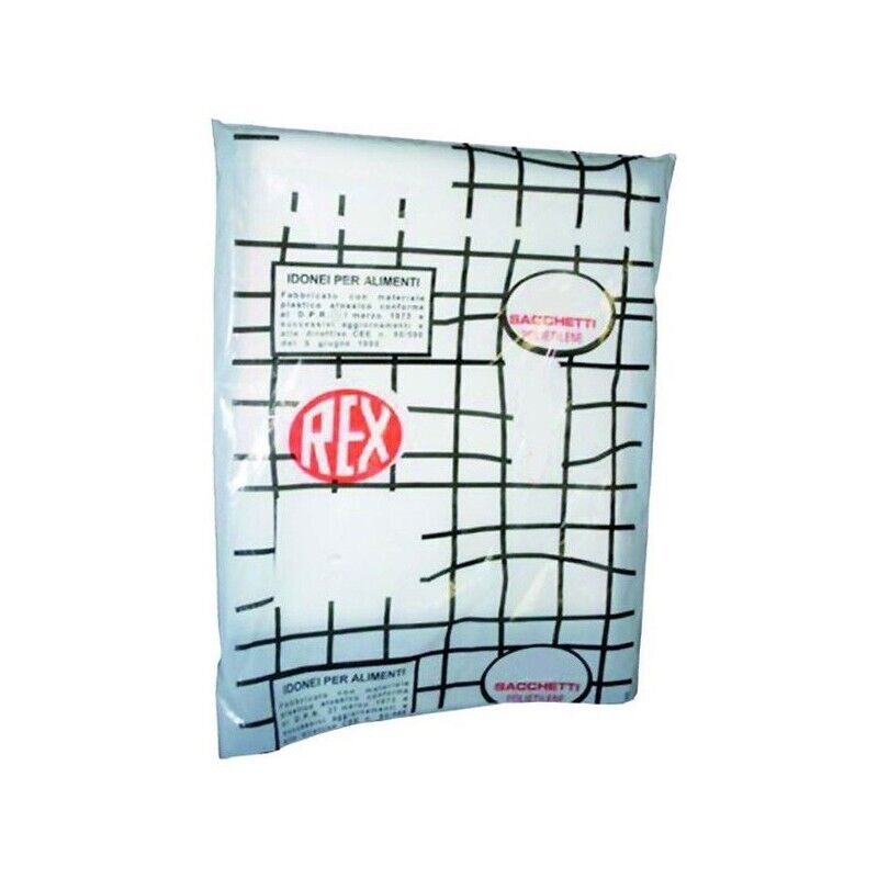 Sacchetti per alimenti 35x50 cm. Rex in politene GANDOLFI (50 Pz)