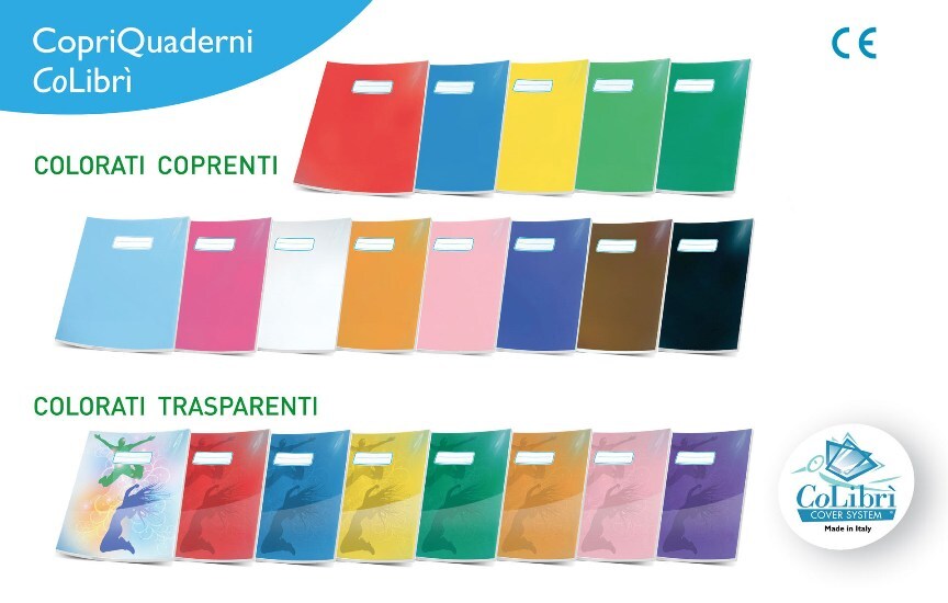coprimaxi copertina quadernoni colibrì  laccato rosso 1pz coprente