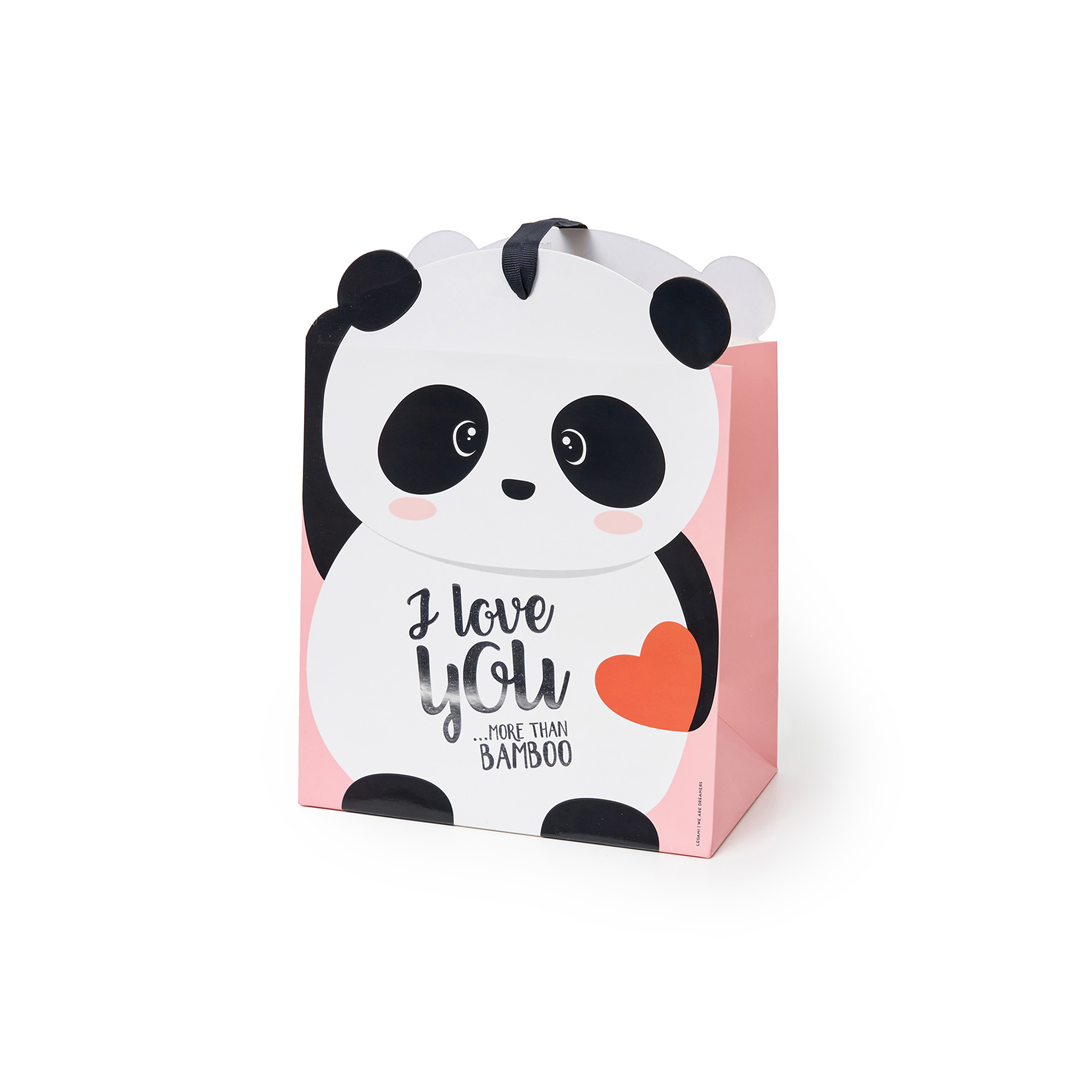 Busta Regalo Media 25x19x11,5cm Panda | Legami