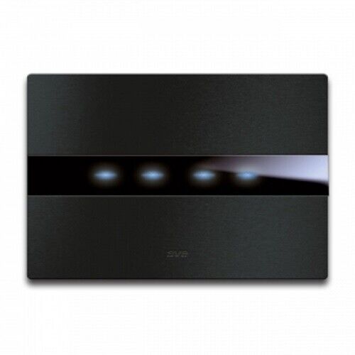 AVE 44PATC4ANS  PLACCA AVE TOUCH ALLUMINIO ANTRACITE 4 COMANDI 4 MODULI