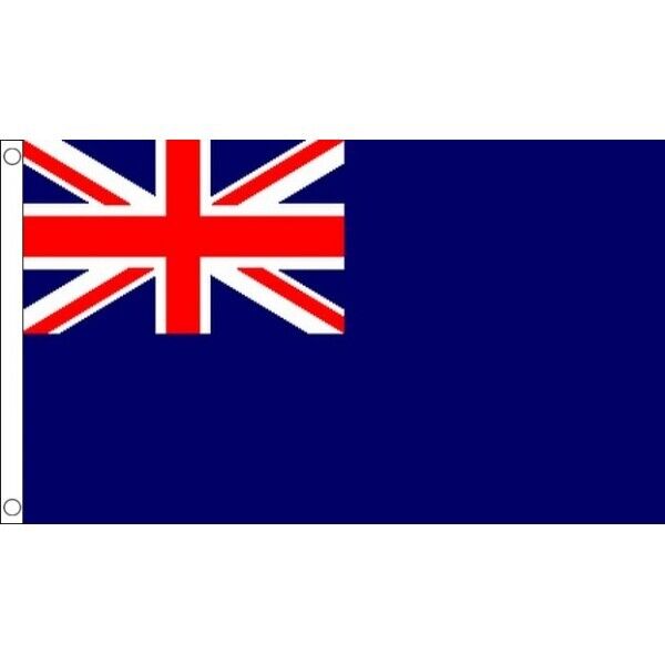 BANDIERA INSEGNA BLU BRITANNICA 90x60cm - BANDIERA REGNO UNITO - BLUE ENSIGN 60