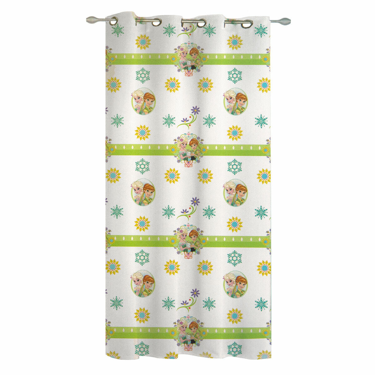 Pannello Tenda arredo Frozen Disney in velo 140x290 cm c/anelli U698