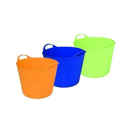 ART PLAST SECCHIO CONTENITORE MULTIUSO 'FLEX-BAG'  Ø 42 cm - 24 lt arancio