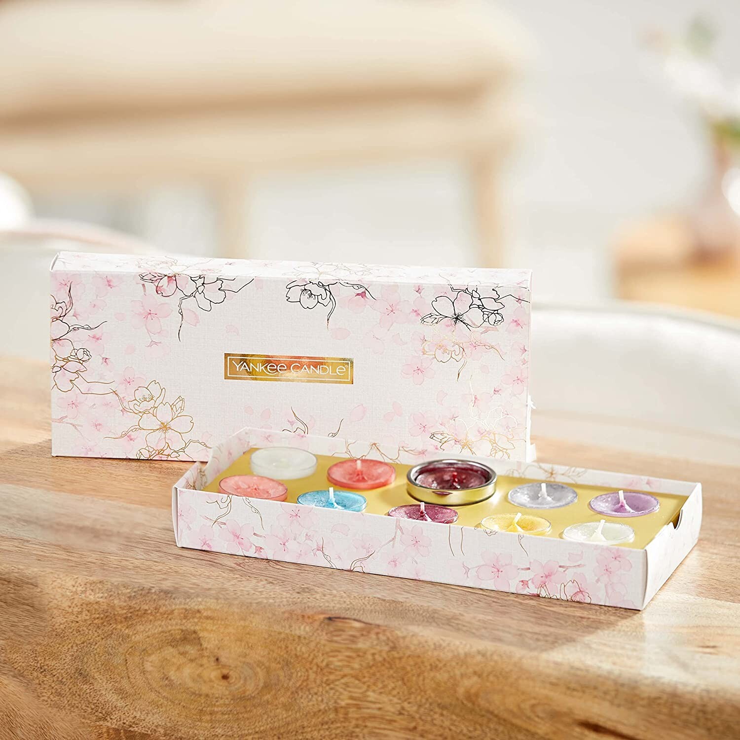 Yankee Candle confezione regalo | 10 tea light profumate e 1 supporto per tea li