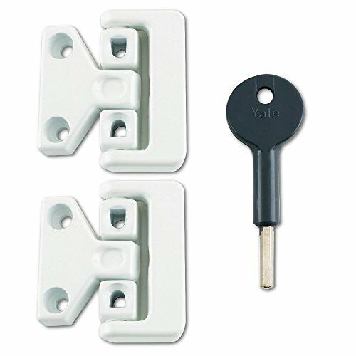2 x Chubb 8 K106 finestra, finitura: bianco (k0i)